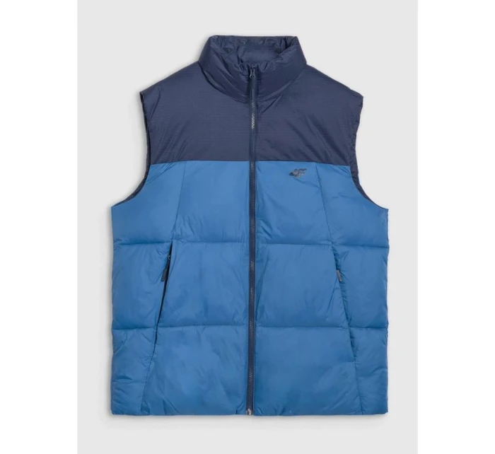 Pánské péřové tričko bez rukávů se syntetickou výplní 4F 4FWAW25TVJAM229-030S