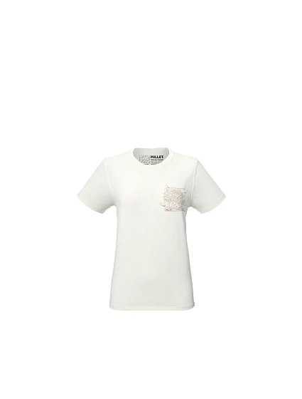 Dámské tričko MILLET Cimaï Collab Ts Ss W, béžové Dámské tričko MILLET Cimaï Collab Ts Ss W, béžové