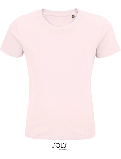 SOL'S Pioneer Kids Dětské tričko z bio bavlny 25.3578 pale pink
