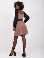 Šaty LK SK 508840.22X tmavě růžová