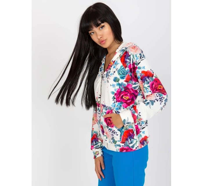 Mikina RV BL 8143.83P bílá a červená