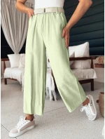 Dámské zvonové kalhoty CHIMAS mint FashionStreet UY2108