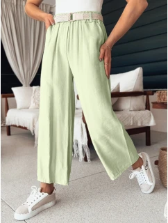 Dámské zvonové kalhoty CHIMAS mint FashionStreet UY2108