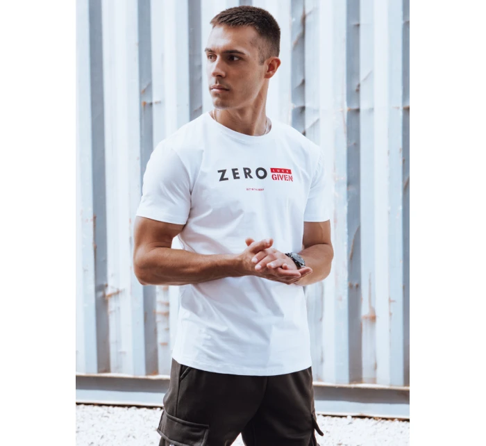 Pánské tričko s potiskem bílé Dstreet model 21978257 - FashionStreet