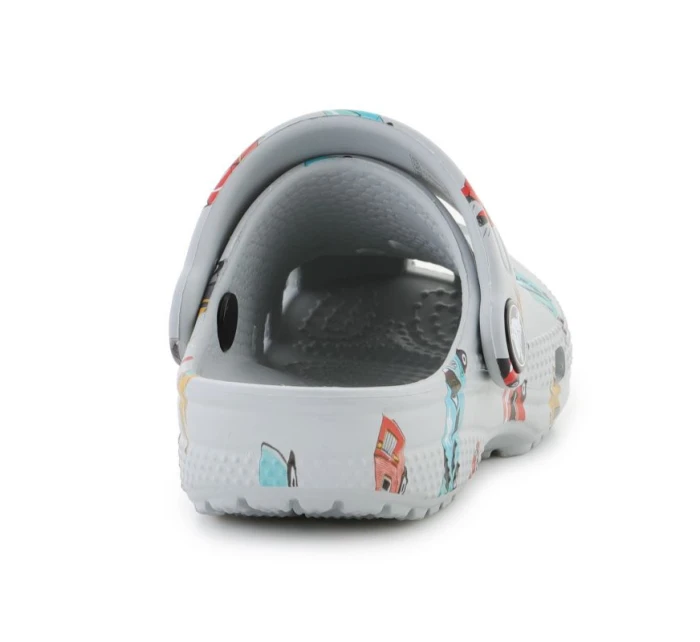 Žabky Crocs Classic Race Cars Graphic Jr 210992-1NN Žabky Crocs Classic Race Cars Graphic Jr 210992-1NN