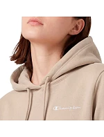Dámská mikina s kapucí Champion beige 118404 MS041