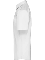 JN 680 Popelínová košile s krátkým rukávem model 22537721 white - Daiber JN 680 Popelínová košile s krátkým rukávem model 22537721 white - Daiber