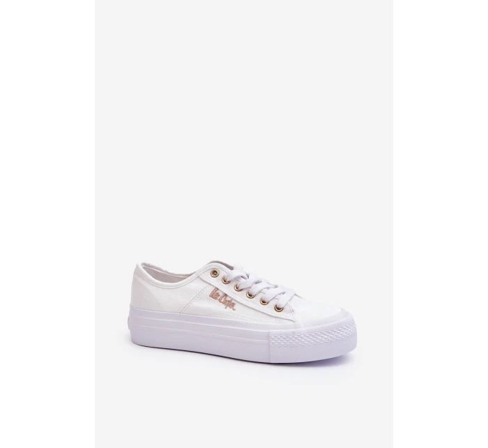 Bílé Dámské Tenisky na Platformě model 21648155 - Lee Cooper