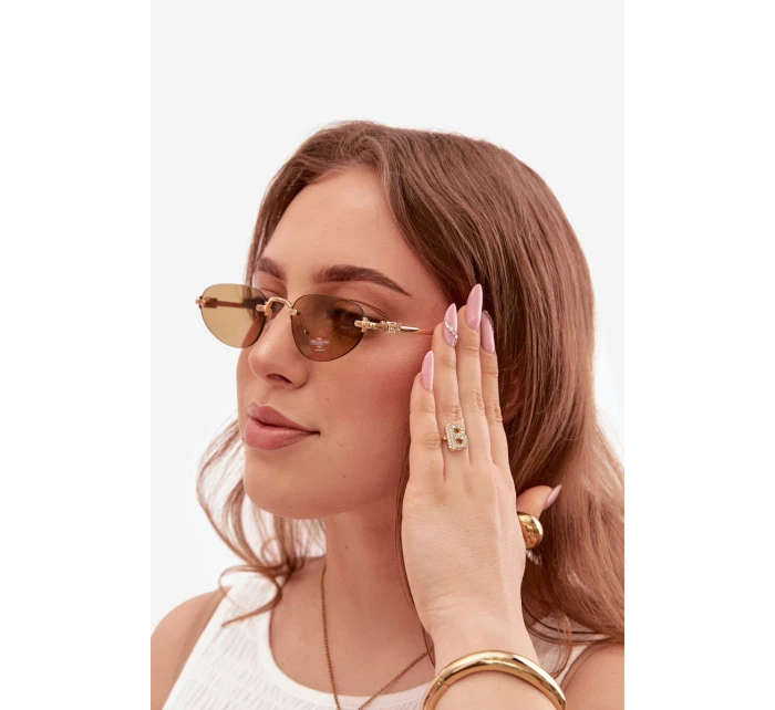 Dámské sluneční brýle Hnědé