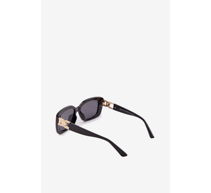 Dámské sluneční brýle s perlami Černé