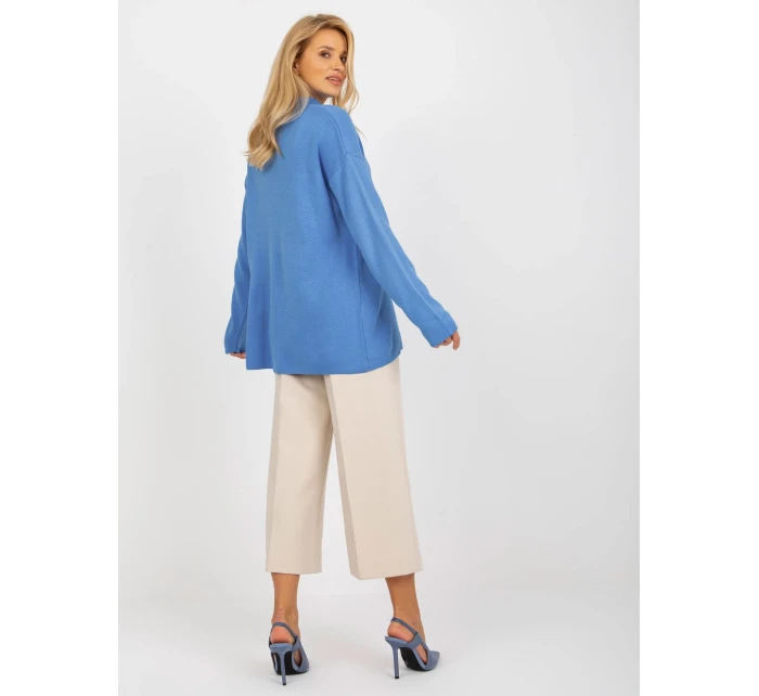 Dámský svetr LC SW  modrá  model 18132799 - FPrice