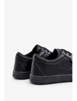 Pánské Tenisky Z Eko Kůže Big Star Hi-Poly System Černé Pánské Tenisky Z Eko Kůže Big Star Hi-Poly System Černé