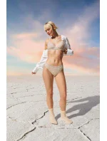 sloggi GO Ribbed R Bralette - GRAY - SLOGGI GRAY - SLOGGI