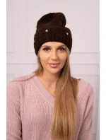 Dámská čepice Ramona K383 hnědá Dámská čepice Ramona K383 hnědá