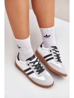 Nízké Tenisky Dámské Bílá-Černá Loredis