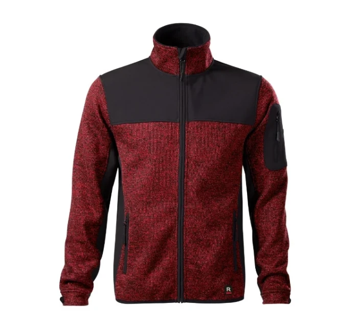 Casual softshellová bunda pánská knit marlboro red Casual softshellová bunda pánská knit marlboro red