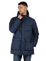 Pánská péřová bunda RMN148 petrolejově modrá - Regatta