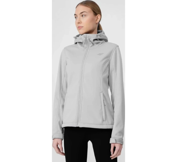 Dámská softshellová bunda NOSD4-SFD300 šedá - 4F