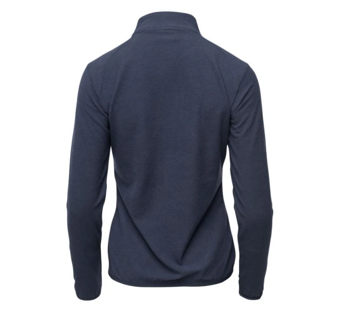 Dámská fleecová mikina Damis II FULL ZIP W 92800621589 tmavě modrá  - Hi-Tec