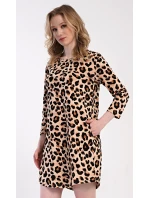 Dámské domácí šaty s tříčtvrtečním rukávem model 21362605 - Vienetta