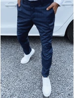 Pánské tmavě modré chinos kalhoty Dstreet model 21977281 - FashionStreet
