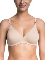 Nevyztužená bavlněná podprsenka COTTON BRA - BELLINDA - tělová
