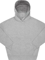 B&C Influence Hoodie Oversize mikina s kapucí z těžké bavlny 01.IH02 sport grey