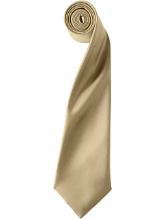Premier PR 750 Saténová kravata "Colours" 39.0750 khaki