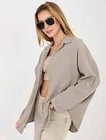 MI košile KS 82377.83 tmavě lila