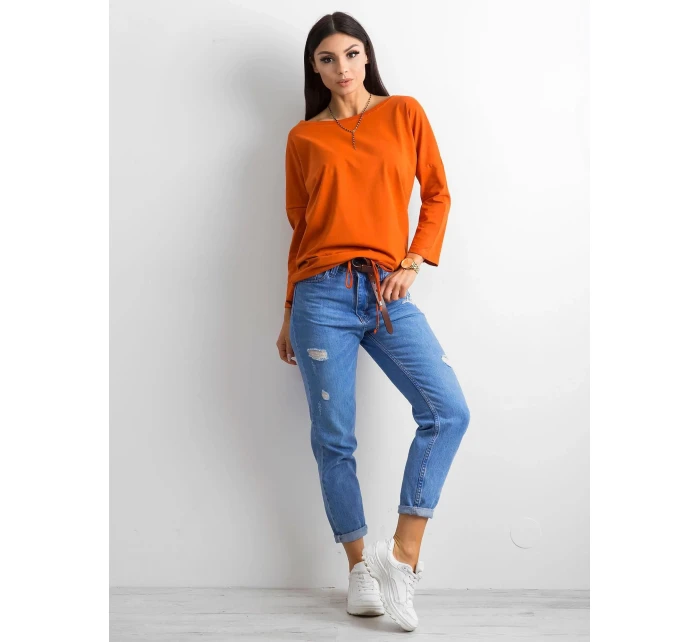 Halenka RV BZ 4691.44P tmavě oranžová