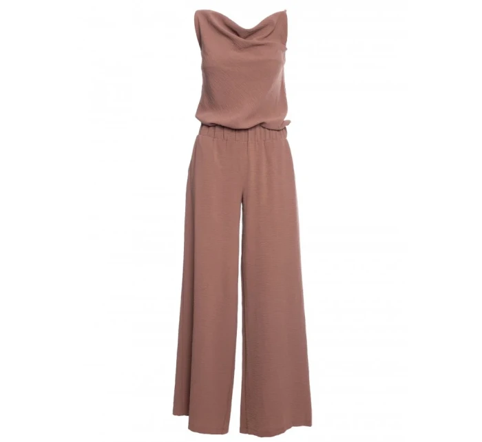 M737 Kombinéza se špagetovými ramínky - čokoládová M737 Kombinéza se špagetovými ramínky - čokoládová