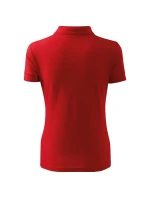 Pique Polo polokošile dámská červená