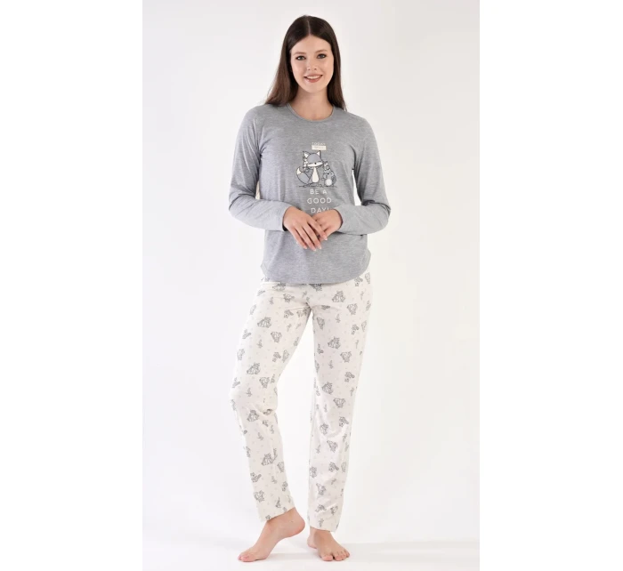Dámské pyžamo dlouhé Forest model 18979841 - Vienetta Secret