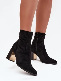 Boty na podpatku  model 218723 Step in style