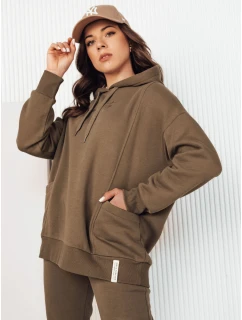 Dámská mikina ALIEENS hnědá FashionStreet BY1278