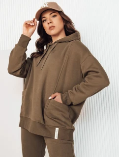 Dámská mikina ALIEENS hnědá FashionStreet BY1278