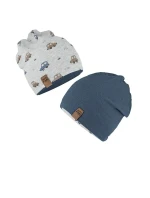 AJS 50-076 oboustranná dětská čepice