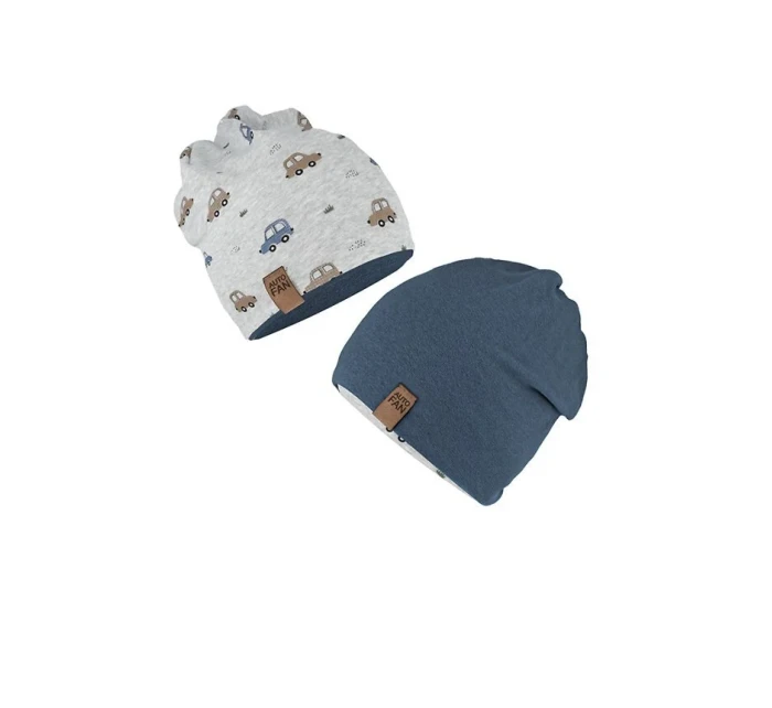 AJS 50-076 oboustranná dětská čepice