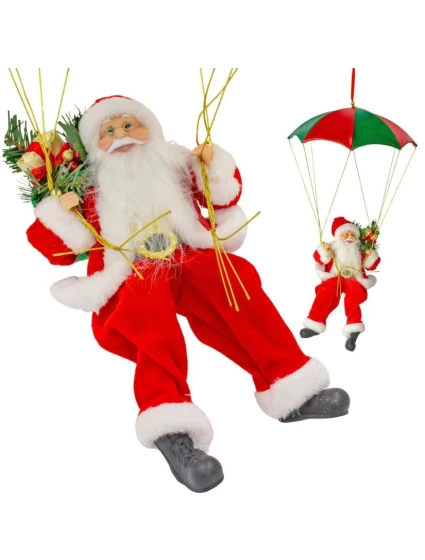 SANTA NA PADÁKU 60CM SLÍDA