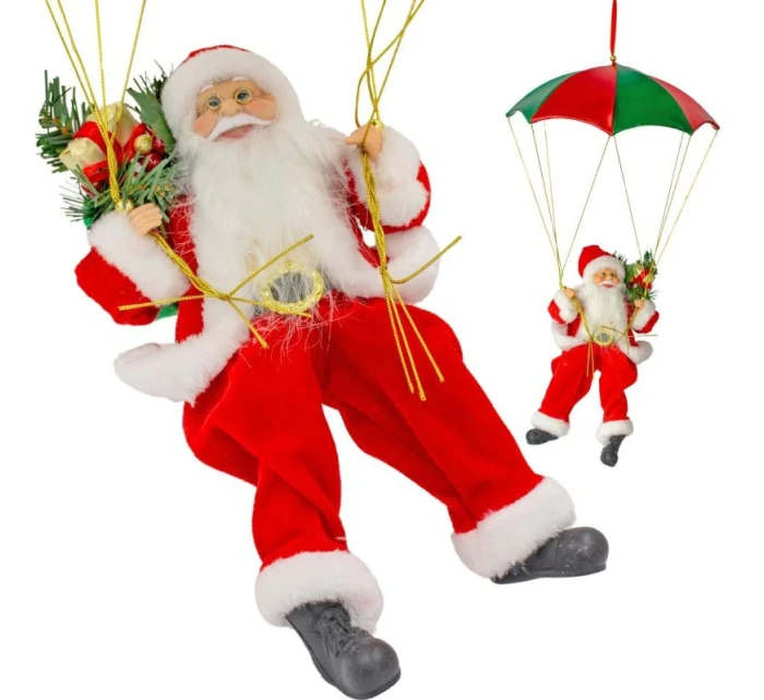 SANTA NA PADÁKU 60CM SLÍDA