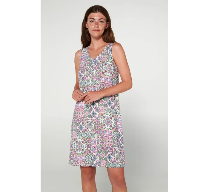 Noční košile s knoflíkovou légou model 19696690 - Vamp