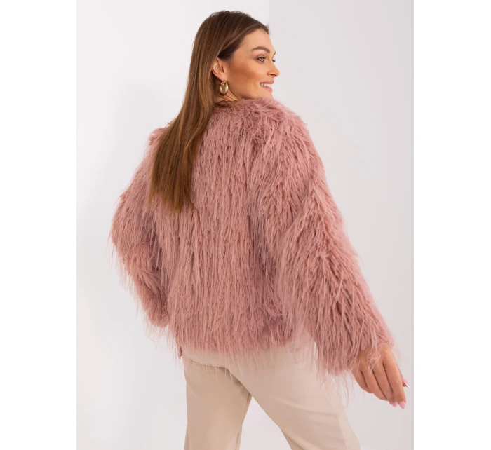 Bunda AT KR 2359.96P tmavě růžová