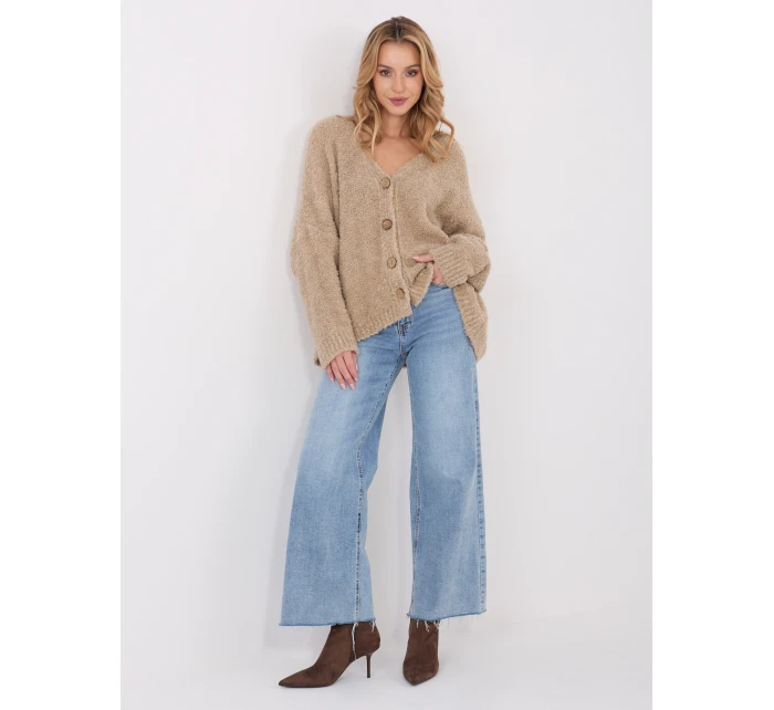 Sweter CH SW model 21782446 beżowy - FPrice Sweter CH SW model 21782446 beżowy - FPrice