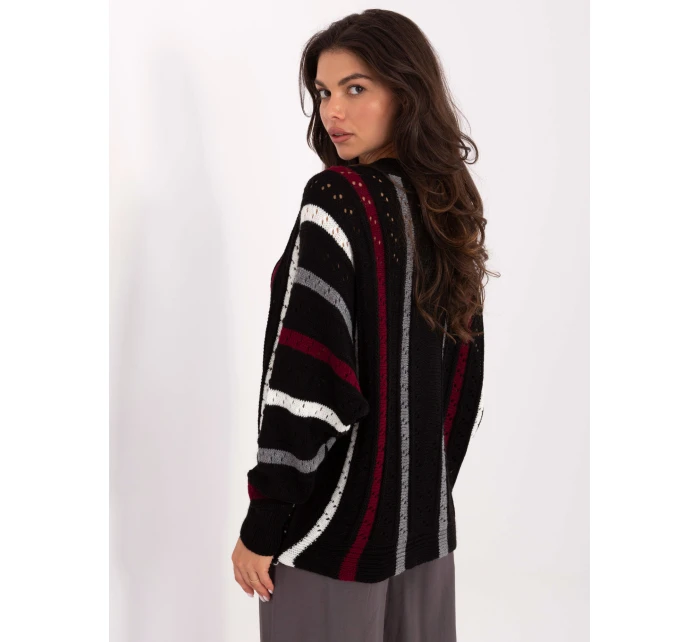 Sweter IT SW model 21393071 czarny - FPrice Sweter IT SW model 21393071 czarny - FPrice