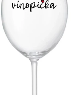 model 21859164 čirá sklenice na víno 350 ml - Giftela