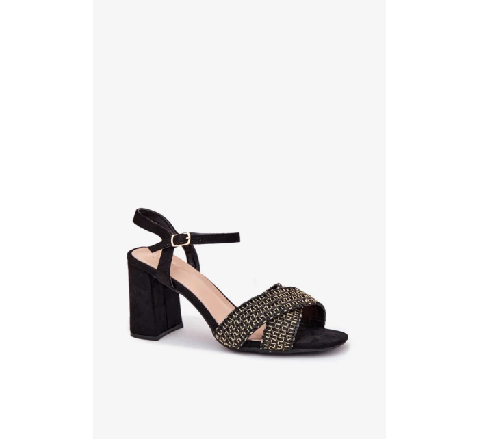 Sandály na podpatku  model 214687 Step in style