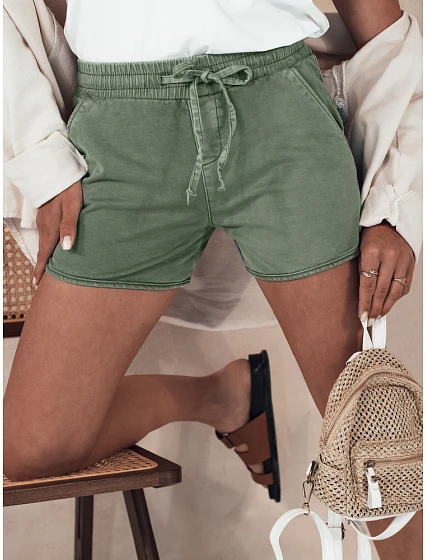 Dámské šortky olivové Dstreet model 21977709 - FashionStreet