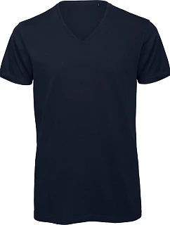B&C Inspire V T /men_° Pánské tričko s výstřihem do V 01.TM44 navy