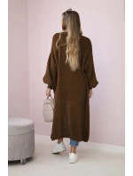 Svetr dlouhý kardigan model 21308329 - K-Fashion Svetr dlouhý kardigan model 21308329 - K-Fashion