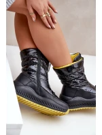 Dámské zimní boty Big Star OO274A395 Černé